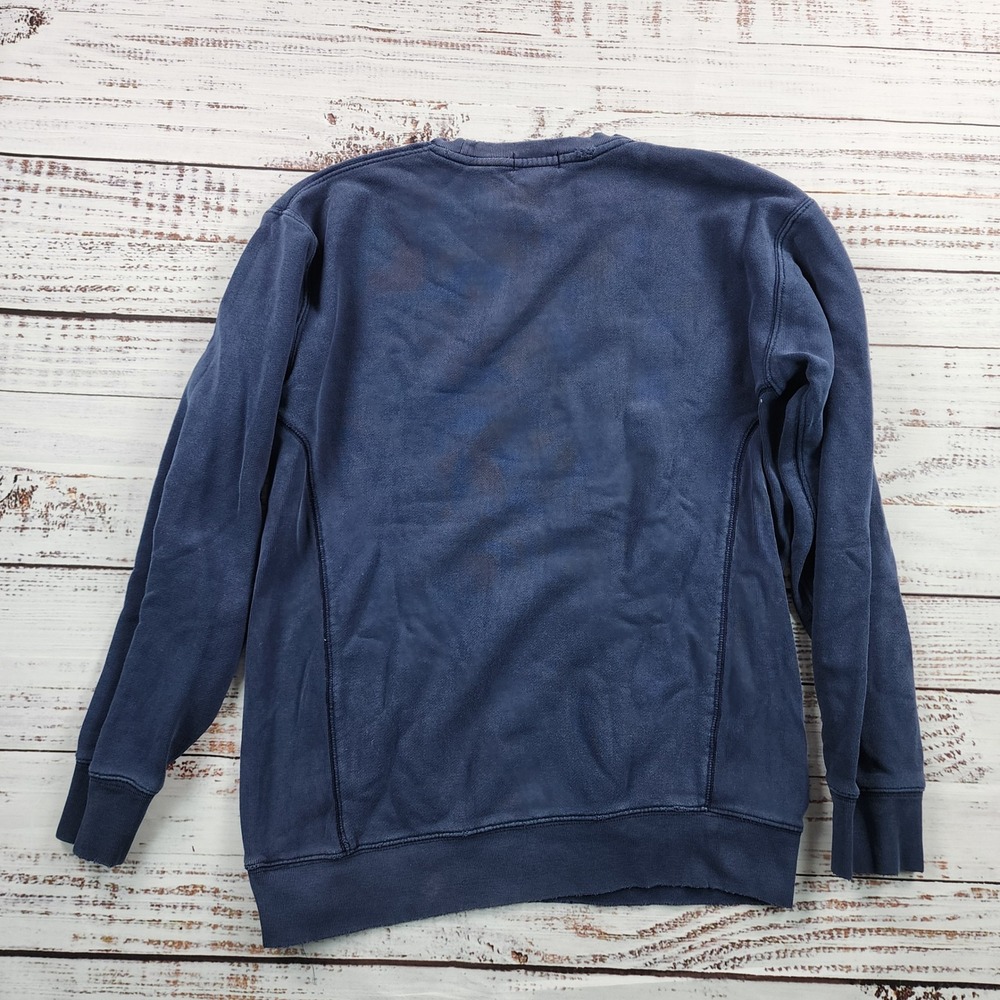 Polo Ralph Lauren Sweatshirt Boys XL 20 Navy Blue Pony Fleece Crewneck Cotton - Picture 2 of 6